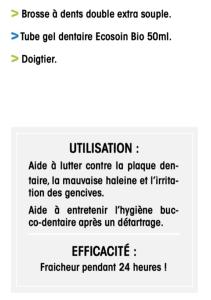 HAMIFORM KIT DENTAIRE (BROSSE+DOIGTIER+GEL*)