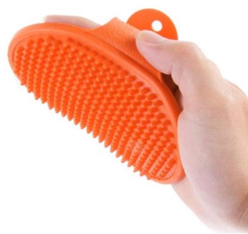 GANT DE MASSAGE REGLABLE POUR CHIEN ET CHAT 13x8CM - 1PC