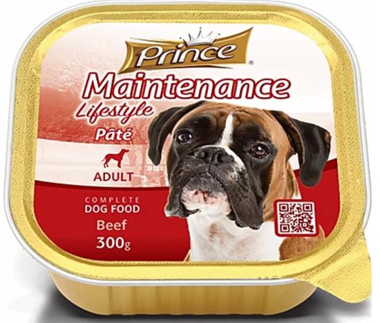 PRINCE PATE DOG 300G BOEUF