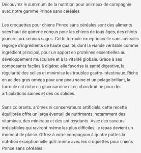 PRINCE GRAIN FREE Energy 12KG