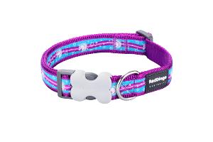 RED DINGO Dog collier Design Unicorn Purple S 15mm x 24-36cm