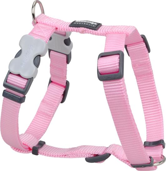 RED DINGO Dog harnais unis Classic Pink L 25mm, cou 46-76cm, corps 56-80cm