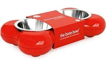 GAMELLE THE BONE DOUBLE BOL CHIEN SMALL ROUGE