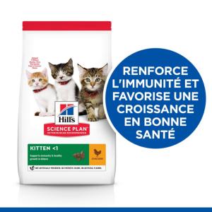 Hill's Science Plan Kitten croquettes pour chaton au poulet 1,5kg