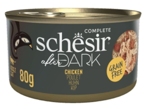 SCHESIR Chat After Dark 80 G - Poulet