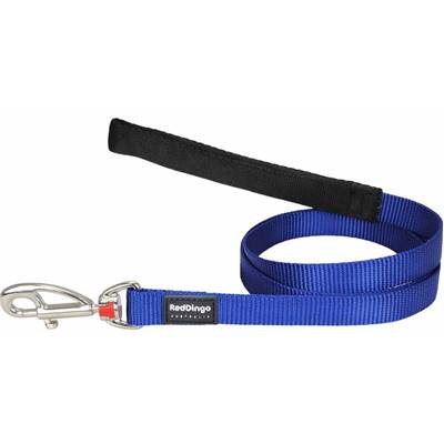 RED DINGO Dog laisse unis Classic Dark Blue L 25mm x 1.2m