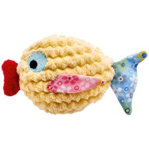 Jouet pour chats Mamou Fish/jaune 12 cm