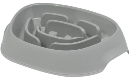 MODERNA Gamelle anti glouton SLOMO 950 ml OLIVE