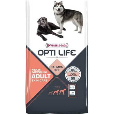 OPTI LIFE ADULT SKIN CARE MED. MAXI 12.5kg