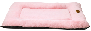 MATELAS CHIEN SHORT PLUSH MAT 92x61x8 CM ROSE