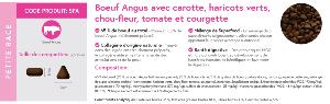 SUPERFOOD 65 : BŒUF ANGUS CAROTTE 2KG - PETITES RACES