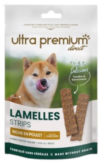 ULTRA PREMIUM FRIANDISES CHIEN LAMELLES 150G