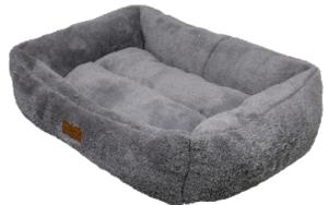 COUSSIN BROWNIE RECTANGLE 70 x 60 x 22 cm GRIS	