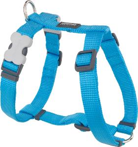 RED DINGO Dog harnais unis Classic Turquoise L 25mm, cou 46-76cm, corps 56-80cm