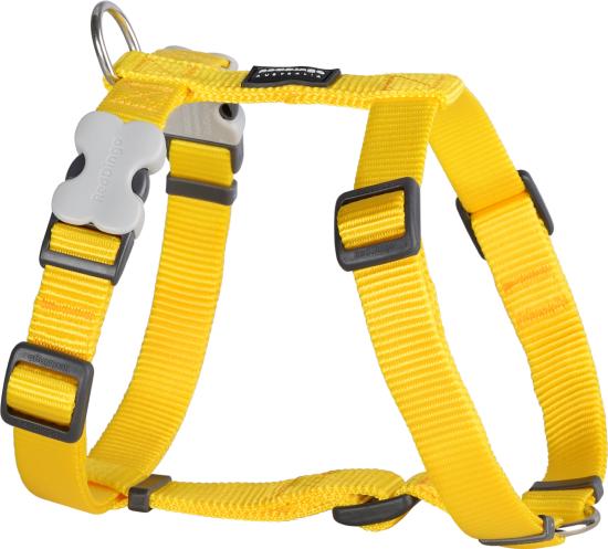 RED DINGO Dog harnais unis Classic Yellow M 20mm, cou 36-59cm, corps 45-66cm