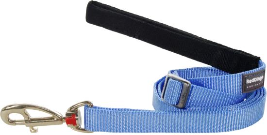 RED DINGO Dog laisse unis Classic Mid Blue M 20mm x 1.8m