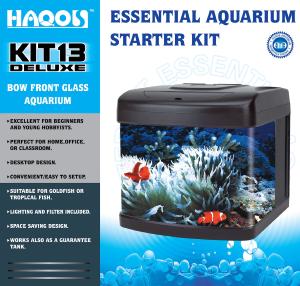 Aquarium KIT13 DELUXE 50L EAU DOUCE & EAU DE MER