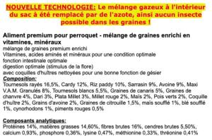 PP PERROQUETS 10kg (Optimal Freshness)