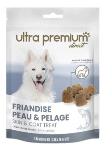 ULTRA PREMIUM FRIANDISES CHIEN PEAU & PELAGE 150G