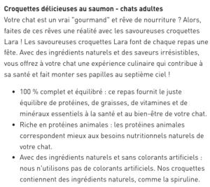 LARA ADULT SAUMON / FISH 950G