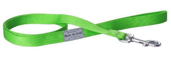 WOUAPY Laisse basic line 15mmx120cm VERT