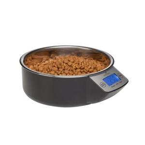 GAMELLE AVEC BALANCE INTÉGRÉE NOIRE 1L