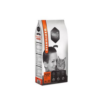 AMITY PREMIUM CATS SALMON&RICE STERILIZED 10 KG