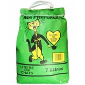 Litire chat minrale "MA PREFEREE" conomique 7L (5,6kg). Argile Franaise