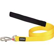 RED DINGO Dog laisse unis Classic Yellow M 20mm x 1.8m