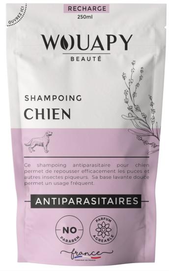 RECHARGE SHAMPOING CHIEN ANTIPARASITAIRES 250 ML