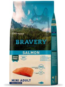 BRAVERY SALMON MINI ADULT 2 KG