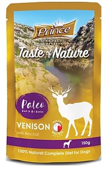 PRINCE TASTE OF NATURE PALEO POUCHES Venison brocoli 150g