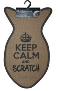 TAPIS GRIFFOIR POISSON 55X31 CM