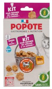 KIT FRIANDISES POPOTE CHAT POULET SANS CEREALES 200 GR