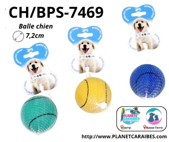 JOUET CHIEN BALLE 7,2CM - 1pc