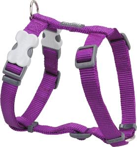 RED DINGO Dog harnais unis Classic Purple XS 12mm, cou 25-39cm, corps 30-44cm