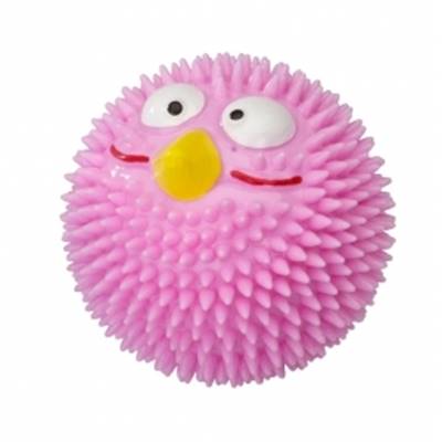 RUBBER LUCKY BIRD AVEC GOÛT FRAISE M - 8,3CM rose