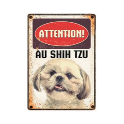 Panneau Métallique Shih Tzu