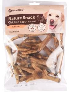 FRIANDISES CHIEN NATURE PATTE DE POULET 200GR