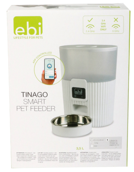 DISTRIBUTEUR PROGRAMMABLE TINAGO 3.5L BLANC