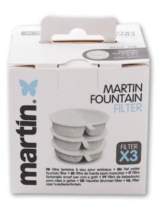 3 FILTRES MARTIN FOUNTAIN UNIVERSEL