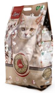 Litière TO BE LOVED BOIS CRUSHED AGGLOMERANTE 500% - 5L/2kg 