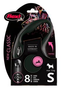 FLEXI NEW CLASSIC CORDE S/8M noir