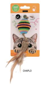 JOUET CHAT FUN CHAPLO 9x4CM