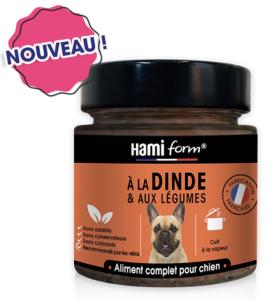 HAMIFORM CUISINES CHIEN ADULTE DINDE ET LEGUMES 250GR