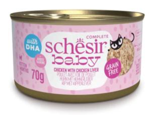 SCHESIR CHATON - POULET & FOIE - 70g