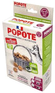 KIT FRIANDISES POPOTE CHAT CANARD 200 GR