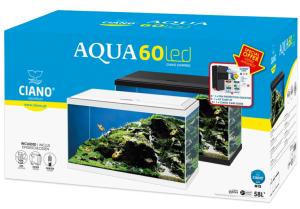 CIANO AQUARIUM AQUA 60 LED CF150 60x30x41CM NOIR