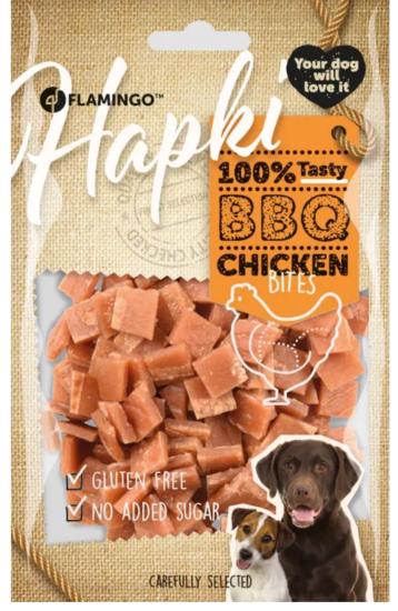 FRIANDISES HAPKI GRILLÉ AU BARBECUE MORCEAUX AVEC POULET 85GR