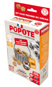 KIT FRIANDISES POPOTE CHIEN POULET 200 GR